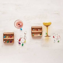 Load image into Gallery viewer, Christmas Light Wine Charm