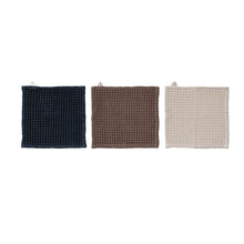 Load image into Gallery viewer, Waffle Weave Dish Cloths w/ Cutting Serving Board - Indie Indie Bang! Bang!