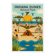 Load image into Gallery viewer, Indiana Dunes National Park Geometric