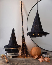 Load image into Gallery viewer, Light Up Witch Hat 15"