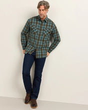 Load image into Gallery viewer, Burnside Cotton Flannel Shirt - Sea Blue Multi Plaid | Pendleton