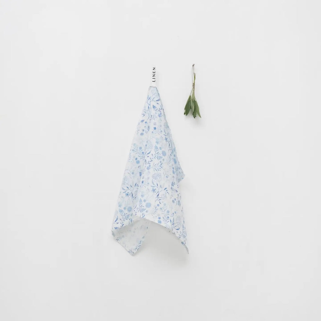 Pastel Iris Linen Kitchen Towel - Indie Indie Bang! Bang!