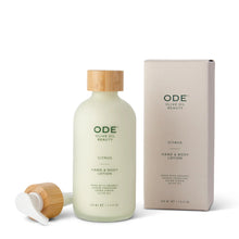 Load image into Gallery viewer, Ode Citrus Hand &amp; Body Lotion