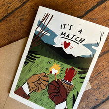 Load image into Gallery viewer, It's A Match Card - Indie Indie Bang! Bang!