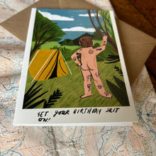 Load image into Gallery viewer, Birthday Suit Card - Indie Indie Bang! Bang!