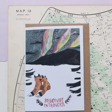 Load image into Gallery viewer, Passionate Introverts Card - Indie Indie Bang! Bang!