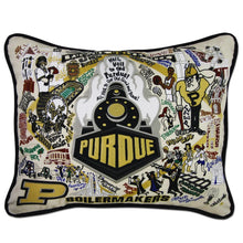 Load image into Gallery viewer, Purdue University Embroidered Pillow - Indie Indie Bang! Bang!