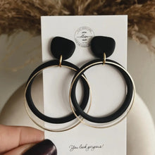 Load image into Gallery viewer, Josie Hoop Earrings - Indie Indie Bang! Bang!