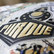 Load image into Gallery viewer, Purdue University Embroidered Pillow - Indie Indie Bang! Bang!