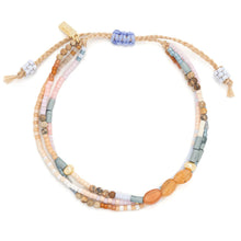 Load image into Gallery viewer, Mixed Media Bracelet Inspiration/Red Adventurine/Gold - Indie Indie Bang! Bang!