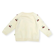 Load image into Gallery viewer, Cherry Embroidered Knitted Sweater - Indie Indie Bang! Bang!