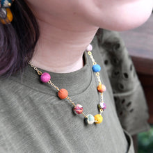 Load image into Gallery viewer, Kantha Cleo Necklace - Indie Indie Bang! Bang!