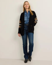 Load image into Gallery viewer, Sierra Springs Cardigan Black n Tan | Pendleton
