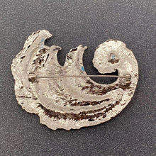 Load image into Gallery viewer, Rhinestone Enamel Wave Brooch - Indie Indie Bang! Bang!