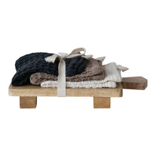Load image into Gallery viewer, Waffle Weave Dish Cloths w/ Cutting Serving Board - Indie Indie Bang! Bang!