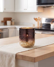 Load image into Gallery viewer, Midnight Pumpkin Radiant Glass Candle | Illume