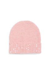 Load image into Gallery viewer, Arya Sparkle Beanie Hat - Ivory or Pink