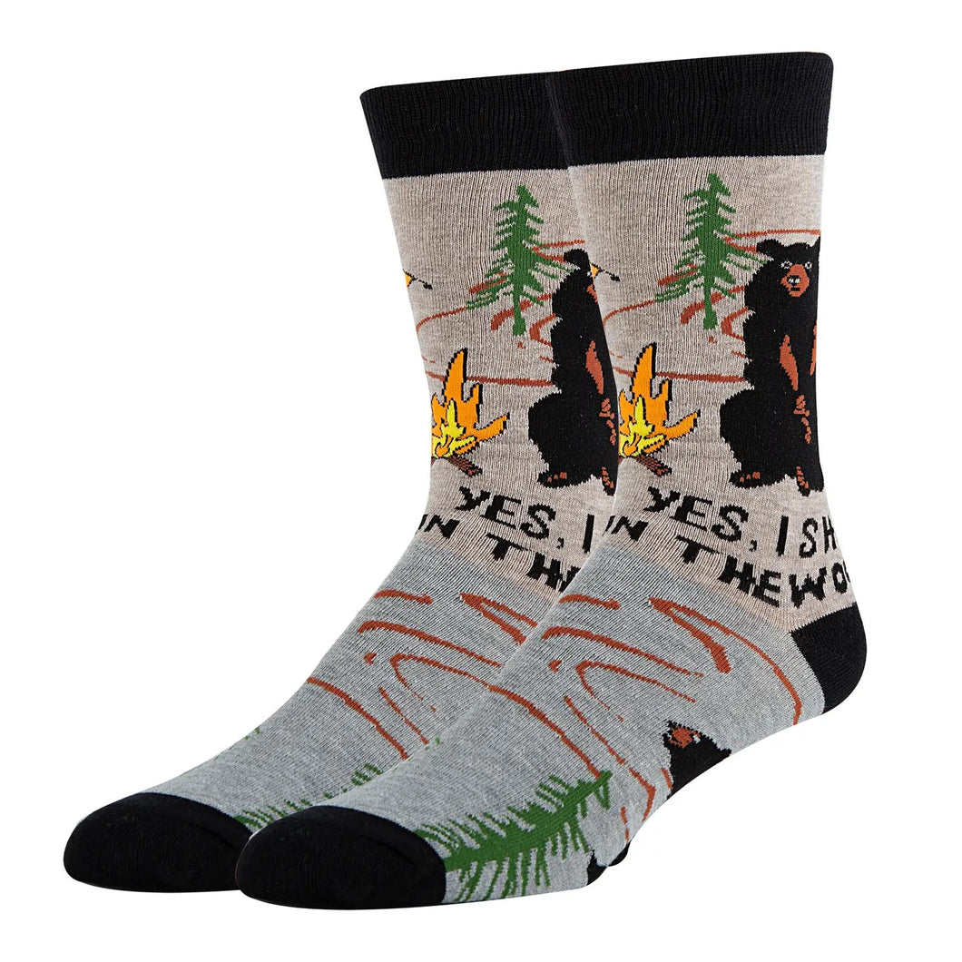 Bear Needs Men's Socks - Indie Indie Bang! Bang!