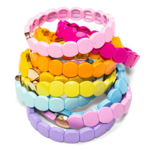 Load image into Gallery viewer, Sweet Tart Tile Bracelet Collection - Indie Indie Bang! Bang!