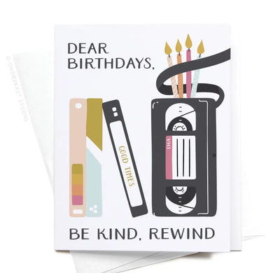 Dear Birthdays Card - Indie Indie Bang! Bang!