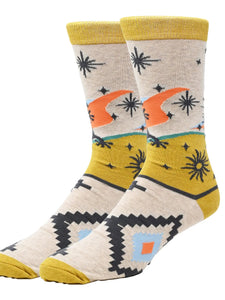 Echo Sands Men's Crew Socks - Indie Indie Bang! Bang!