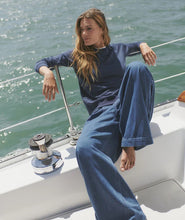 Load image into Gallery viewer, Reversible Raglan Long Sleeve Shirt- Moonlit Blue - Indie Indie Bang! Bang!