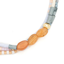Load image into Gallery viewer, Mixed Media Bracelet Inspiration/Red Adventurine/Gold - Indie Indie Bang! Bang!