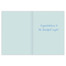 Load image into Gallery viewer, Champagne Tower Happy Wedding Card - Indie Indie Bang! Bang!