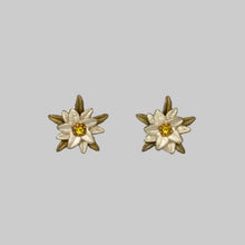 Load image into Gallery viewer, Michael Michaud Edelweiss Large Post Earrings - Indie Indie Bang! Bang!