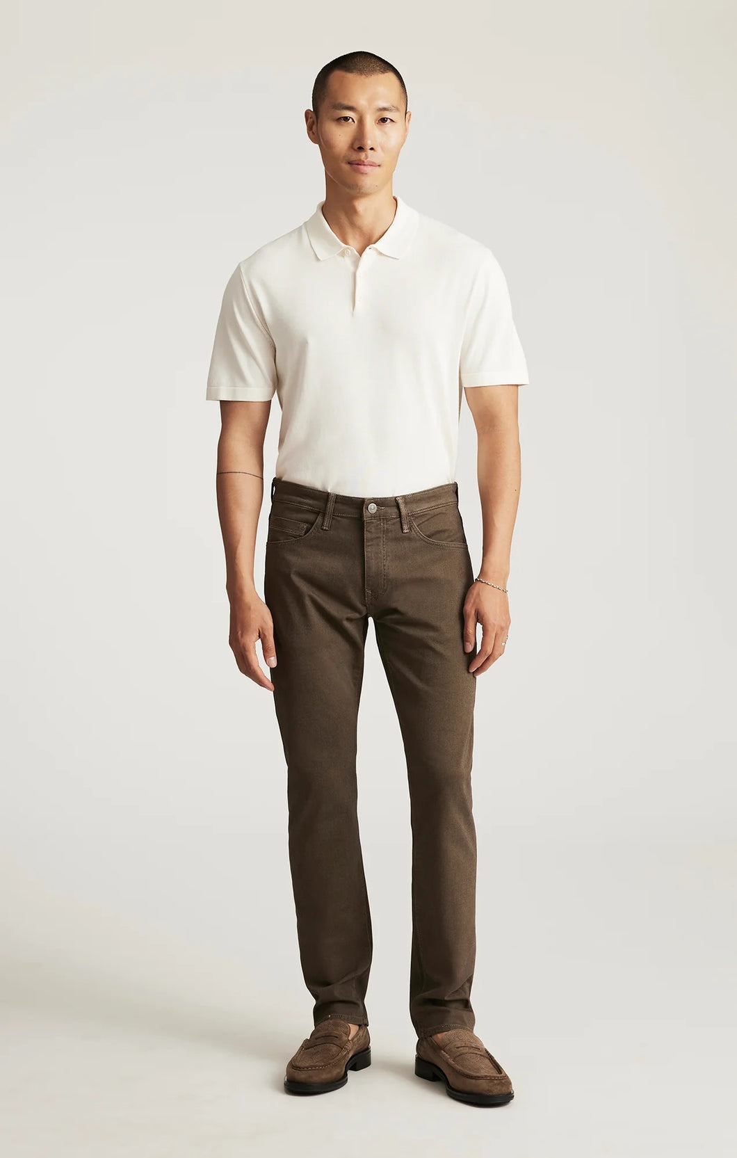 Mavi Seasonal | Marcus Slim Straight Leg Jeans in Brown Athletic - Indie Indie Bang! Bang!