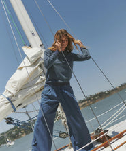 Load image into Gallery viewer, Reversible Raglan Long Sleeve Shirt- Moonlit Blue - Indie Indie Bang! Bang!