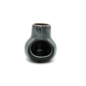 Black Ceramic Palo Santo Mini Chimney - Indie Indie Bang! Bang!