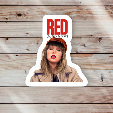 Taylor Swift | Red Sticker Version - Indie Indie Bang! Bang!