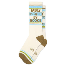 Load image into Gallery viewer, Easily Distracted By Books Socks - Indie Indie Bang! Bang!