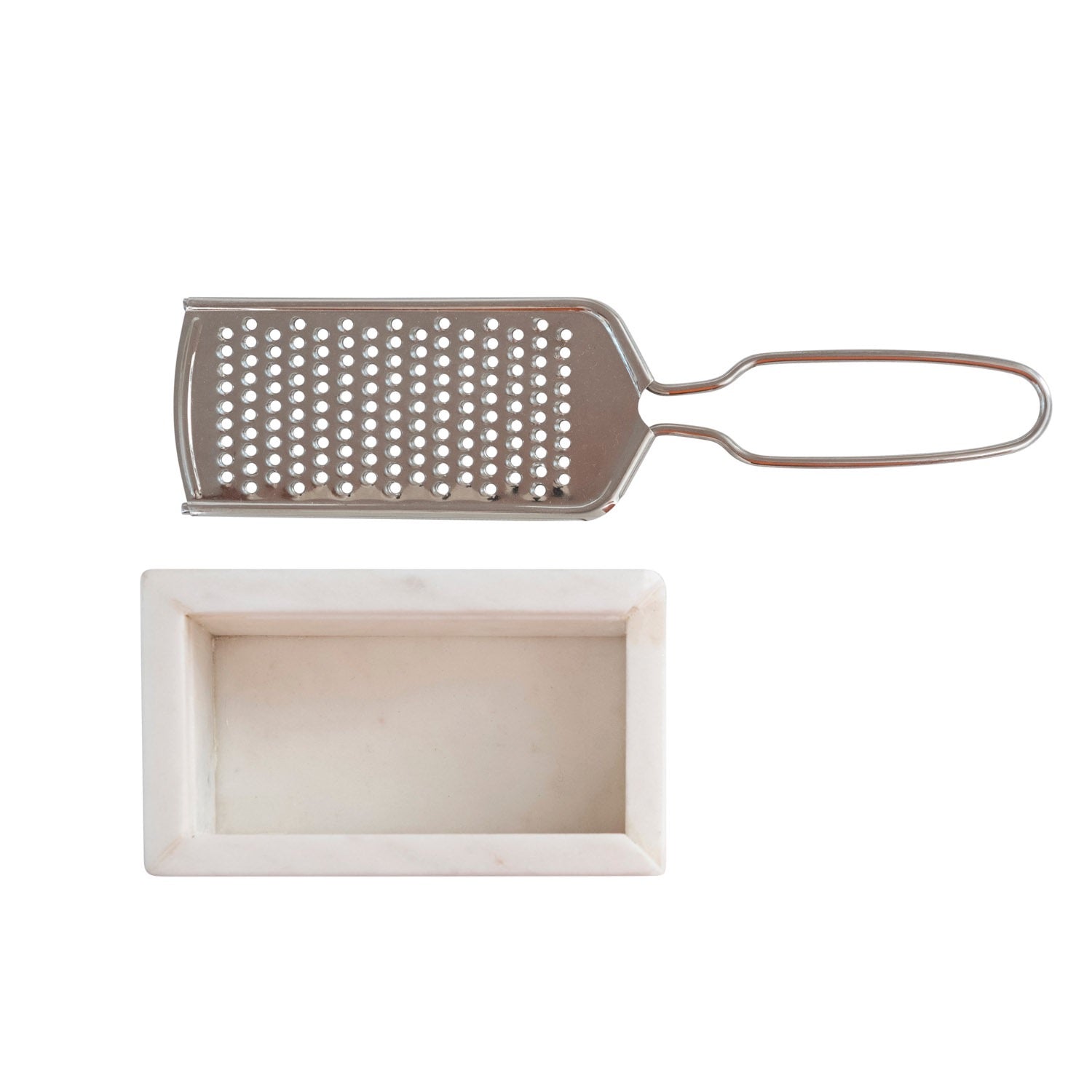 Marble & Stainless Steel Grater - Thumbnail 2