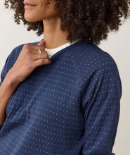 Load image into Gallery viewer, Reversible Raglan Long Sleeve Shirt- Moonlit Blue - Indie Indie Bang! Bang!