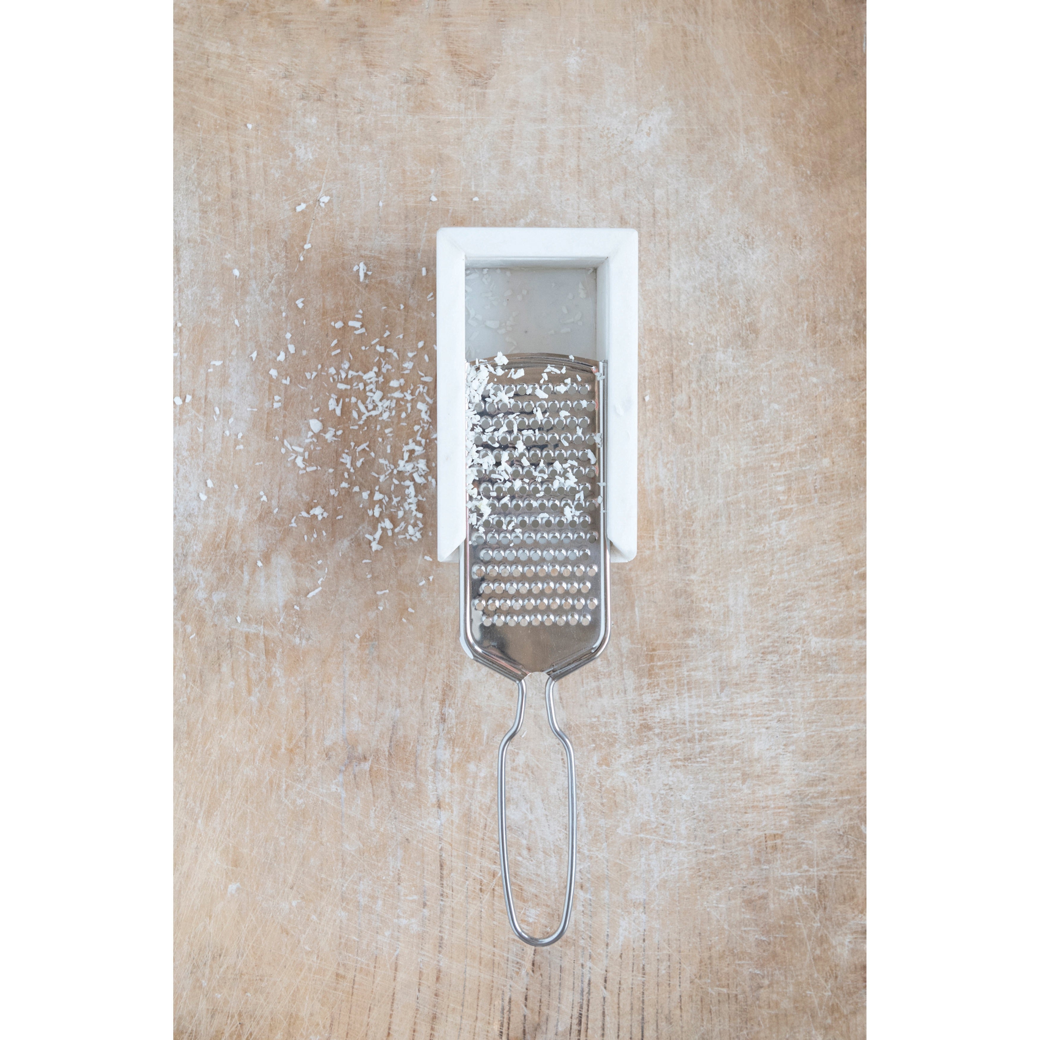 Marble & Stainless Steel Grater - Thumbnail 4