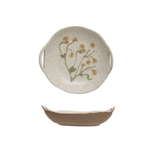 Load image into Gallery viewer, Hand-Painted Wildflower Stoneware Plate - Indie Indie Bang! Bang!