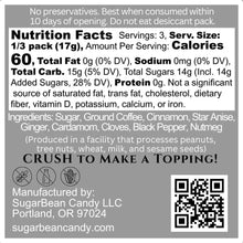 Load image into Gallery viewer, Coffee Bean Brûlée Candy | Moroccan Spice Double Shot - Indie Indie Bang! Bang!