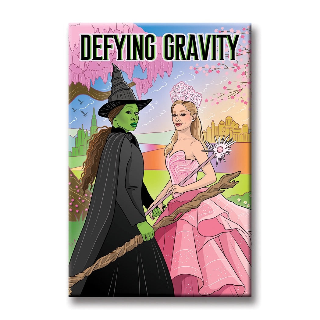 Wicked Defying Gravity Magnet - Thumbnail 2