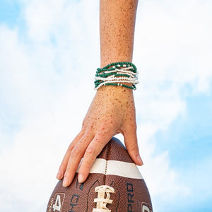 Game Day Color Block Stretch Bracelet Set - Indie Indie Bang! Bang!