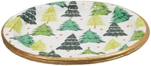 Holiday Tree Lunch Paper Plates - Indie Indie Bang! Bang!