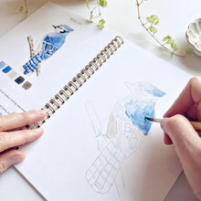 Load image into Gallery viewer, Birds Watercolor Workbook - Indie Indie Bang! Bang!