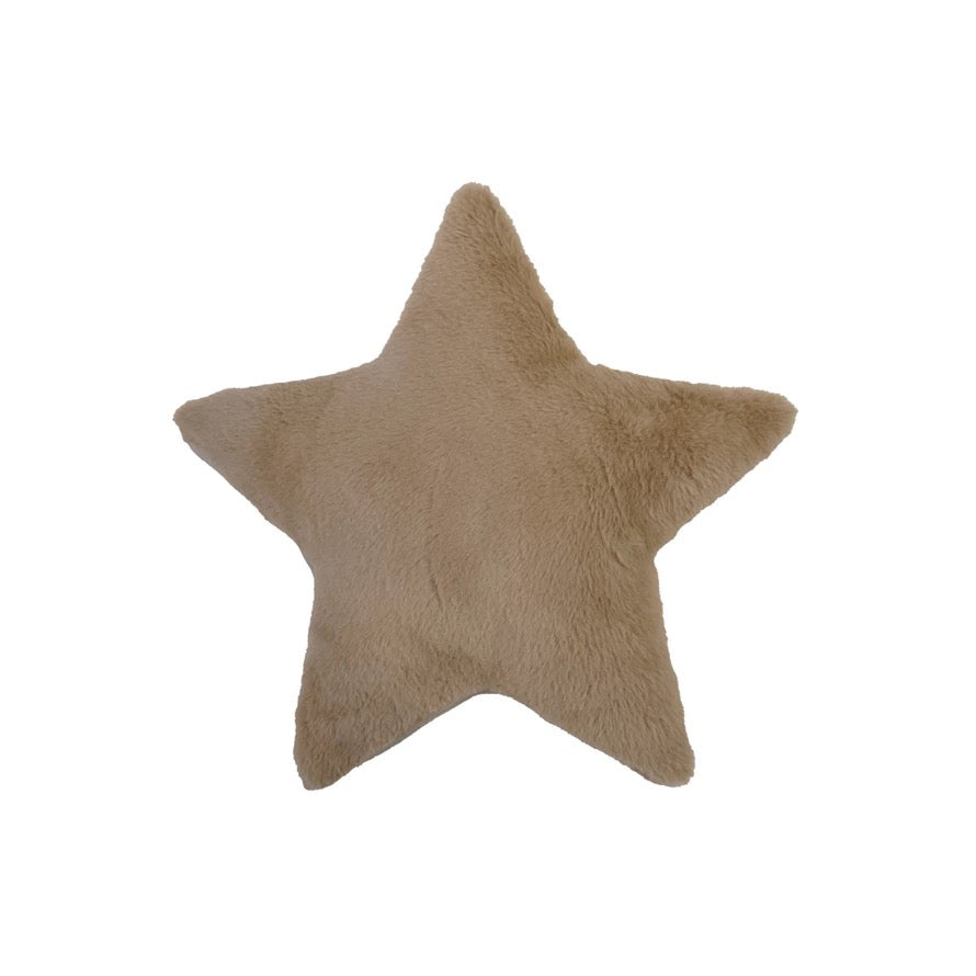 Star Faux Fur Pillow - Indie Indie Bang! Bang!