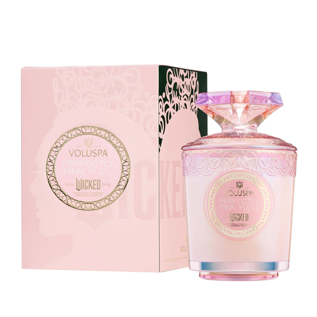 WICKED! Perfectly Pink Yuzu Boxed Candle