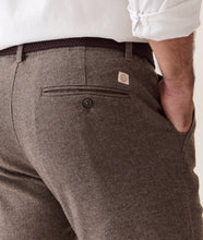 Load image into Gallery viewer, Marine Layer | Saturday Houndstooth Chino - Dark Taupe