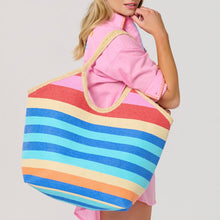 Load image into Gallery viewer, Capri Summer Tote - Pool Navy - Indie Indie Bang! Bang!