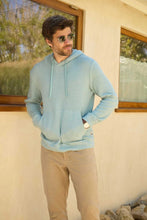 Load image into Gallery viewer, Justin Cashmist Soft Hoodie Aqua Heather