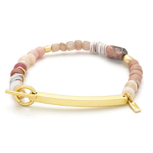 Load image into Gallery viewer, Hidden Message Bracelet - Love / Rhodochrosite - Indie Indie Bang! Bang!