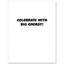 Load image into Gallery viewer, Labubu Big Energy Birthday Card - Indie Indie Bang! Bang!